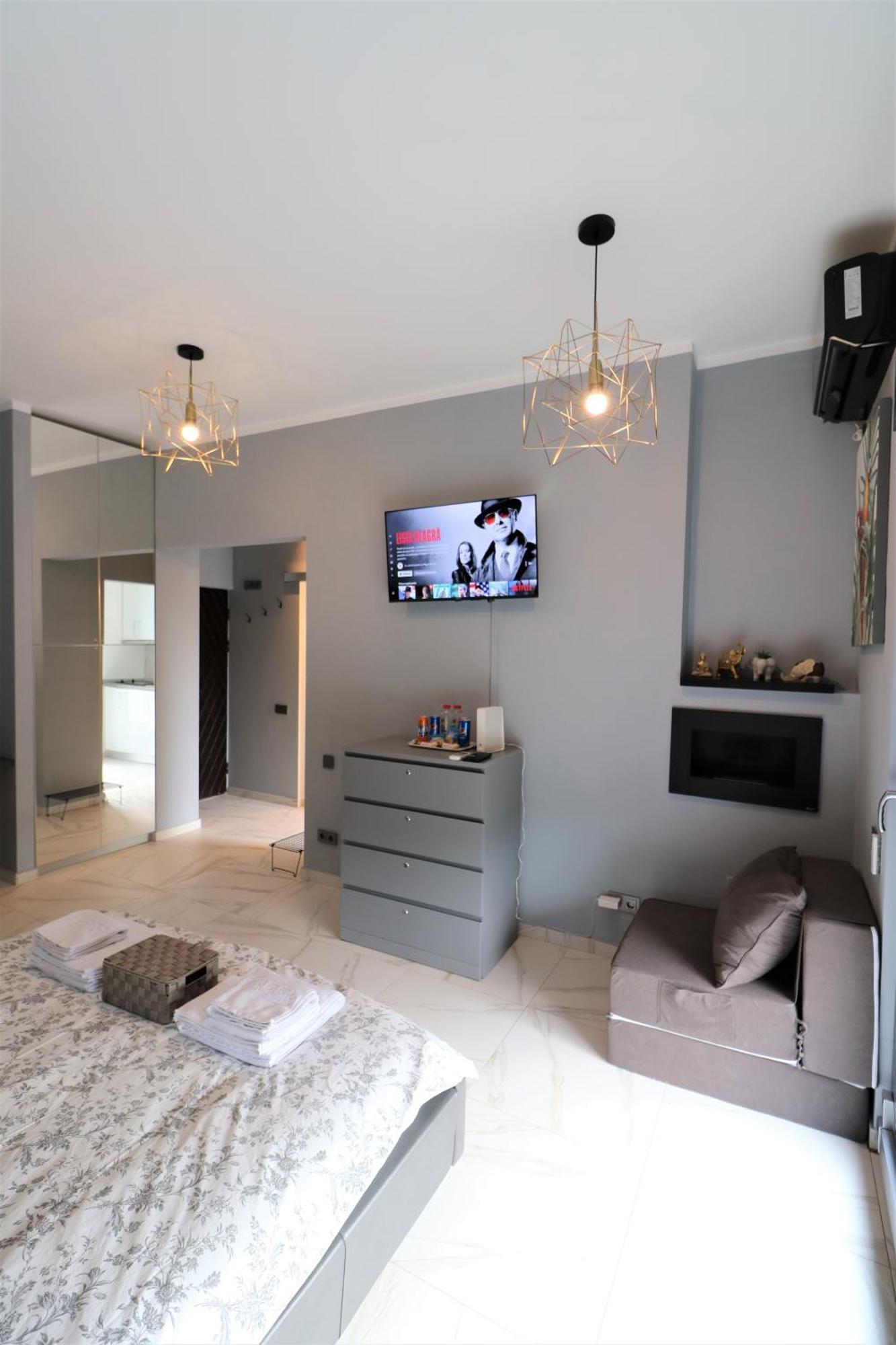 Deluxe Skyline Retreat Studio - Old Town Bucureşti Eksteriør bilde